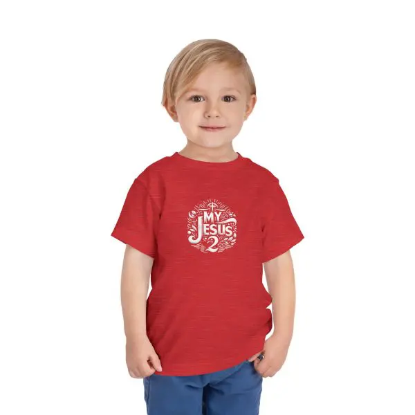 My Jesus 2 Toddler Short Sleeve Tee TM - Image 2