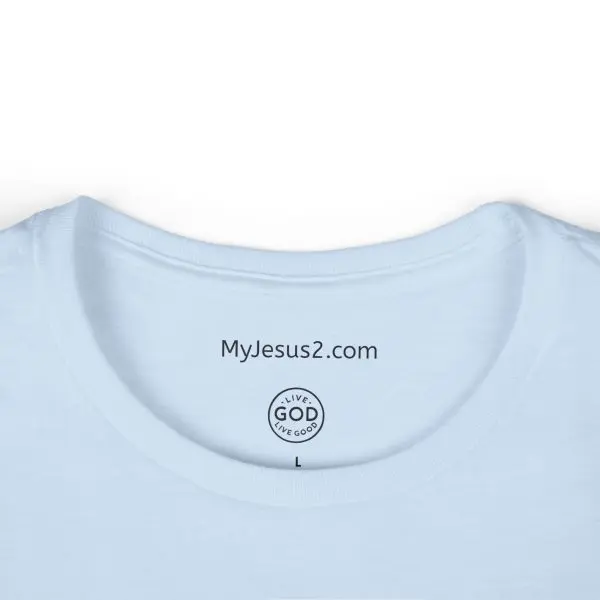 A Women's Softstyle Tee LIVE GOD LIVE GOOD w/ Black Letters TM - Image 15