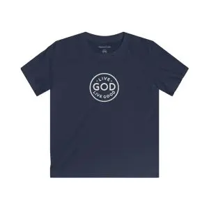 Kids Softstyle Tee LIVE GOD LIVE GOOD TM