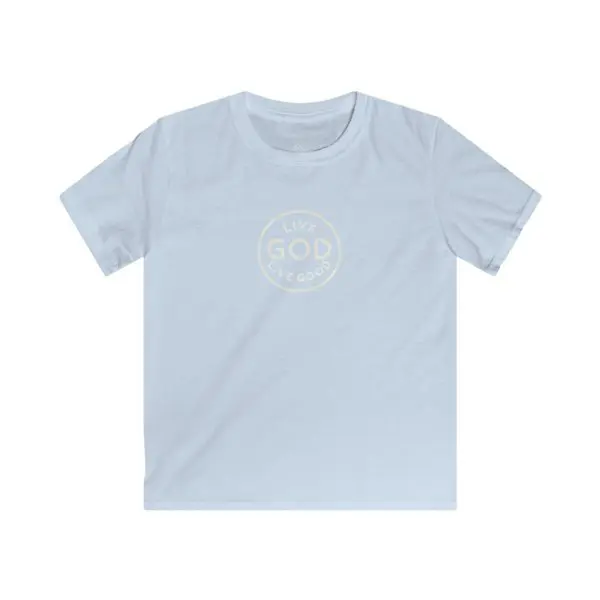 Kids Softstyle Tee LIVE GOD LIVE GOOD TM - Image 6
