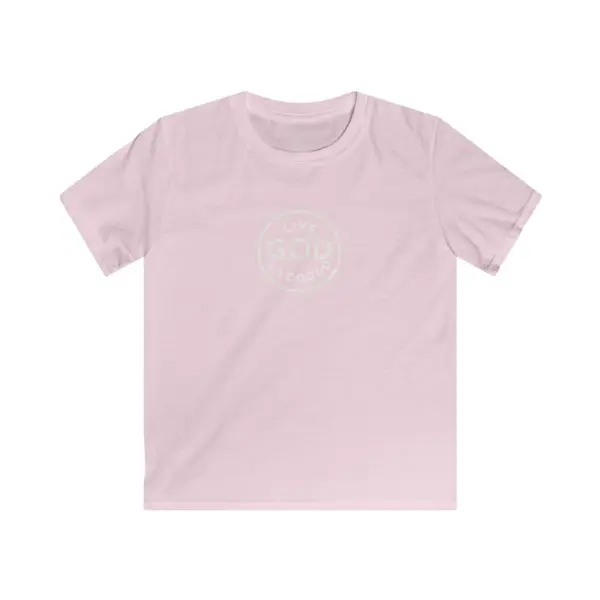Kids Softstyle Tee LIVE GOD LIVE GOOD TM - Image 10