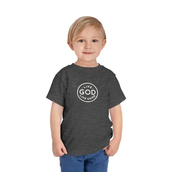 Toddler Short Sleeve Tee LIVE GOD LIVE GOOD TM - Image 20