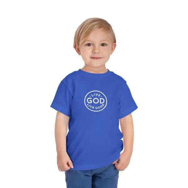 Toddler Short Sleeve Tee LIVE GOD LIVE GOOD TM - Image 16