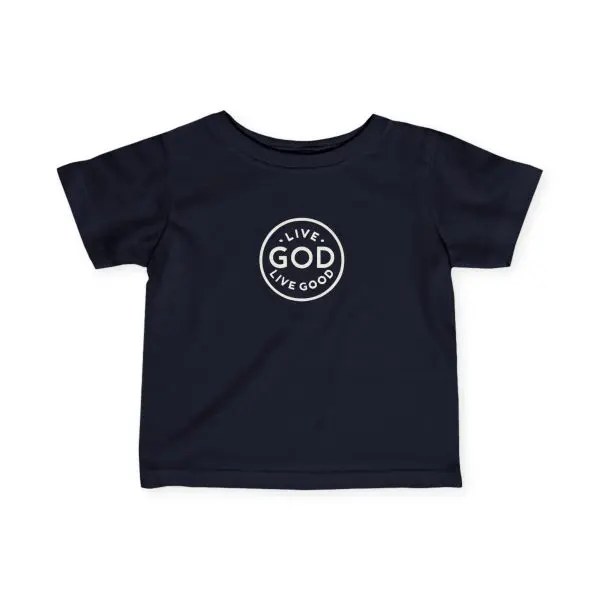 Infant Fine Jersey Tee LIVE GOD LIVE GOOD TM - Image 15