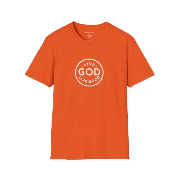 LIVE GOD LIVE GOOD Unisex Softstyle T-Shirt TM - Image 5