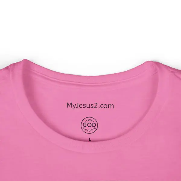 A Women's Softstyle Tee LIVE GOD LIVE GOOD w/ Black Letters TM - Image 3