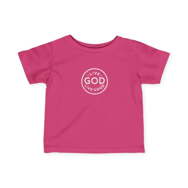 Infant Fine Jersey Tee LIVE GOD LIVE GOOD TM - Image 21