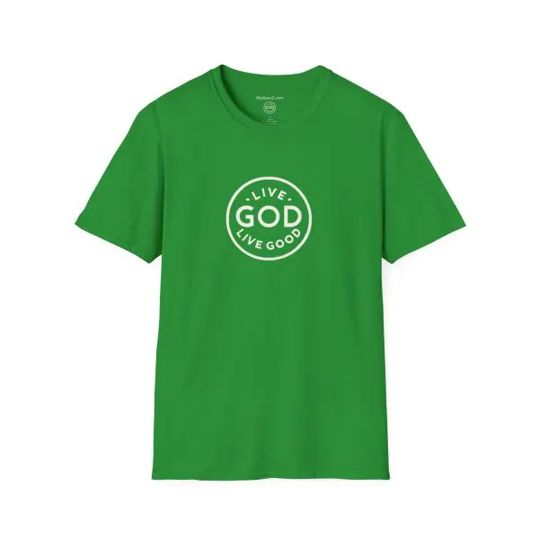 LIVE GOD LIVE GOOD Unisex Softstyle T-Shirt TM - Image 11