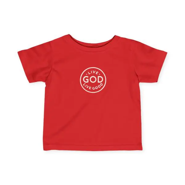 Infant Fine Jersey Tee LIVE GOD LIVE GOOD TM - Image 23