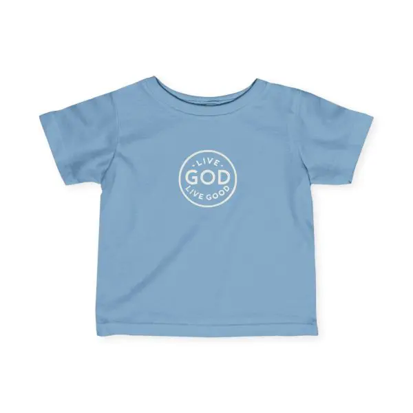 Infant Fine Jersey Tee LIVE GOD LIVE GOOD TM - Image 9