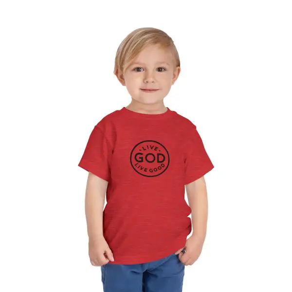 Toddler Short Sleeve Tee LIVE GOD LIVE GOOD TM - Image 16