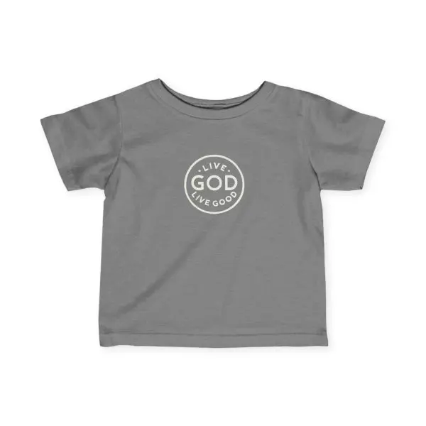 Infant Fine Jersey Tee LIVE GOD LIVE GOOD TM - Image 11