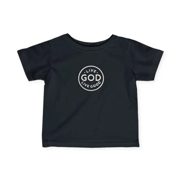 Infant Fine Jersey Tee LIVE GOD LIVE GOOD TM - Image 13