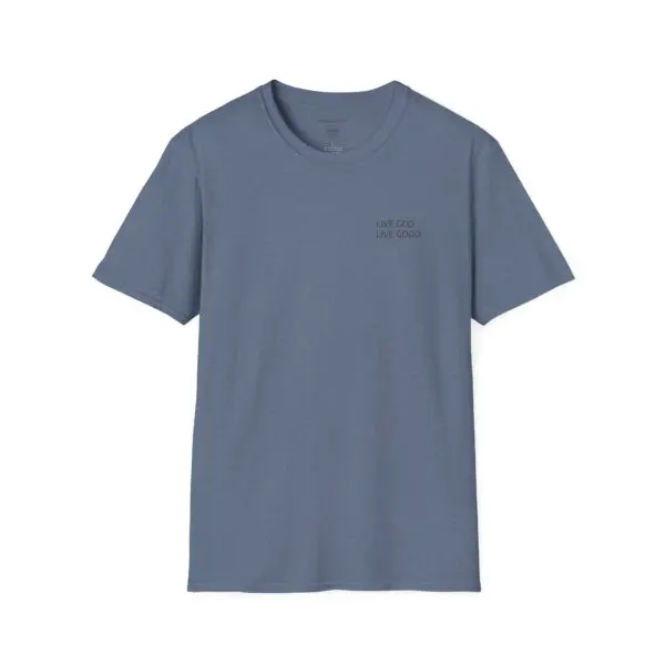 LIVE GOD LIVE GOOD Black Label Unisex Softstyle T-Shirt TM - Image 21