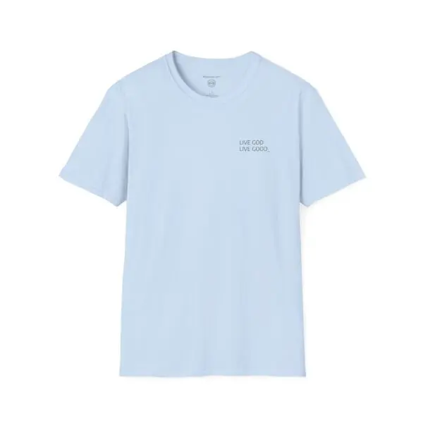 LIVE GOD LIVE GOOD Black Label Unisex Softstyle T-Shirt TM - Image 7
