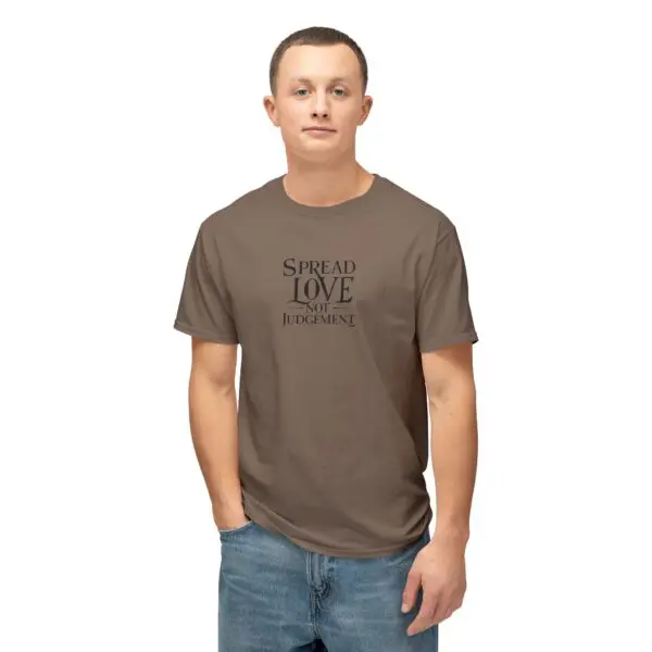 Spread Love Not Judgement Unisex HD Cotton T-shirt TM - Image 3