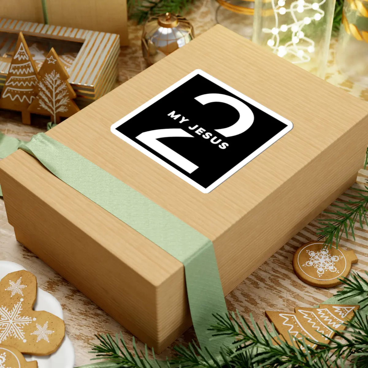 Kiss-Cut Stickers My Jesus 2 Logo TM - Image 18