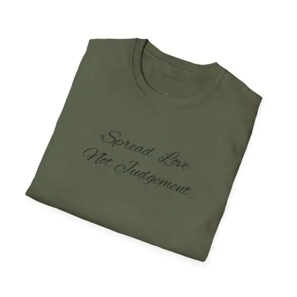 Spread Love Not Judgement Unisex Softstyle T-Shirt TM - Image 12