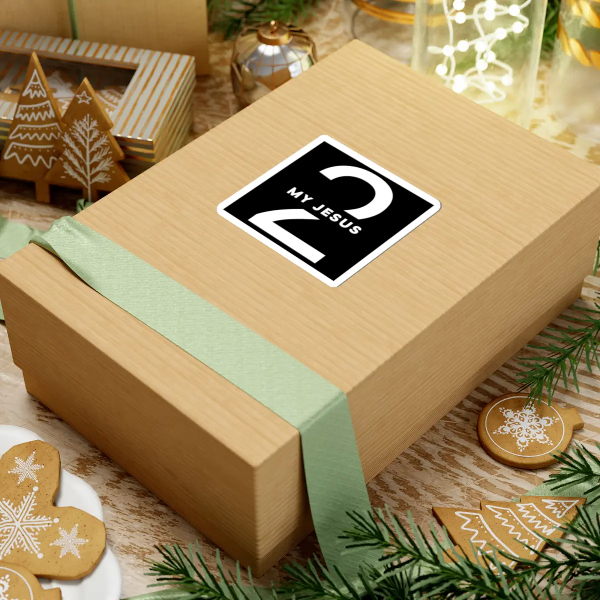 Kiss-Cut Stickers My Jesus 2 Logo TM - Image 12