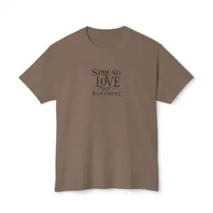 Spread Love Not Judgement Unisex HD Cotton T-shirt TM