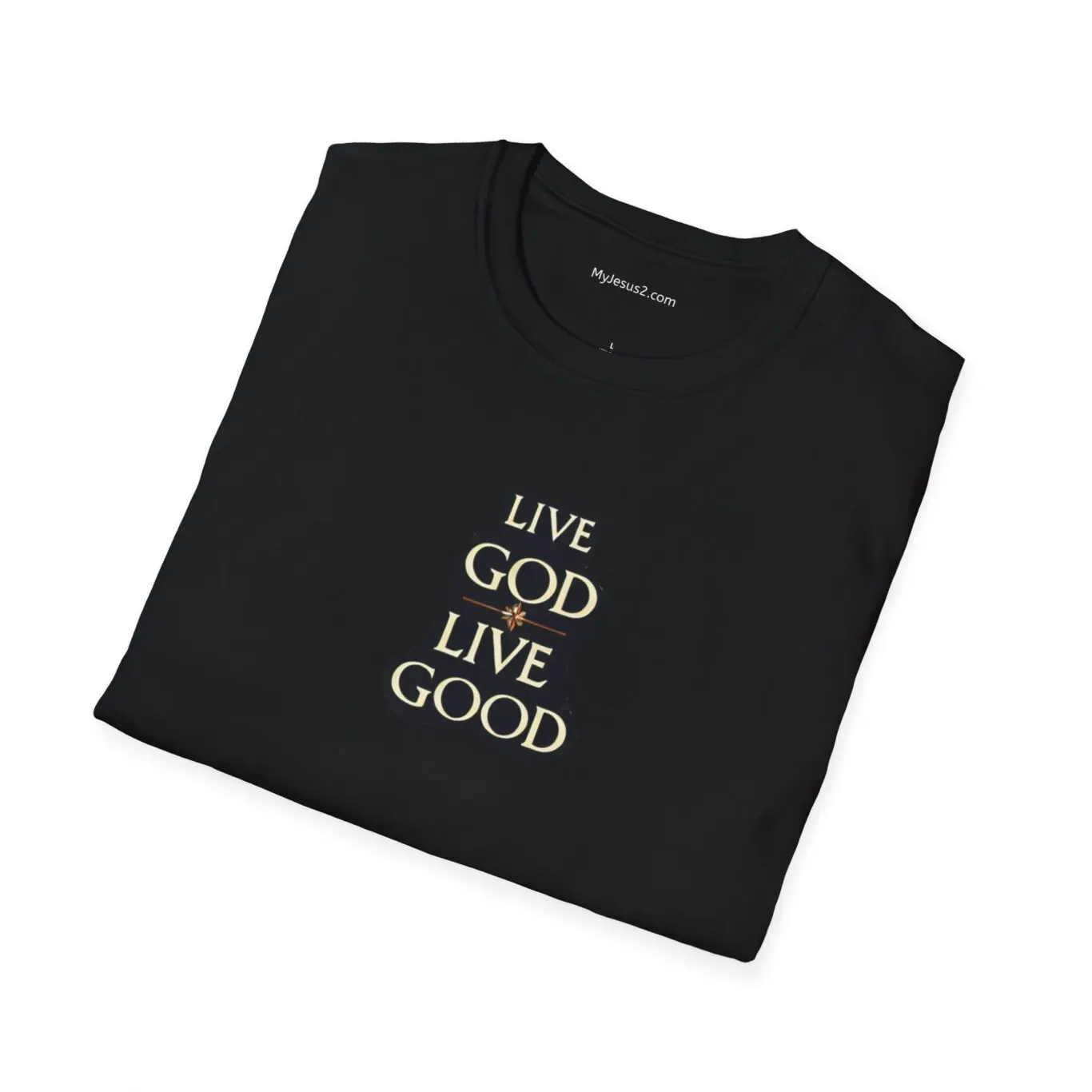 LIVE GOD LIVE GOOD Unisex Softstyle T-Shirt TM - Image 2