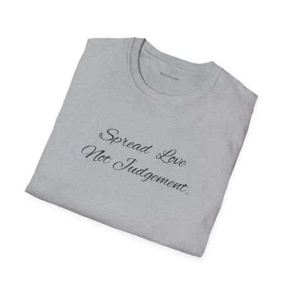 Spread Love Not Judgement Unisex Softstyle T-Shirt TM - Image 6