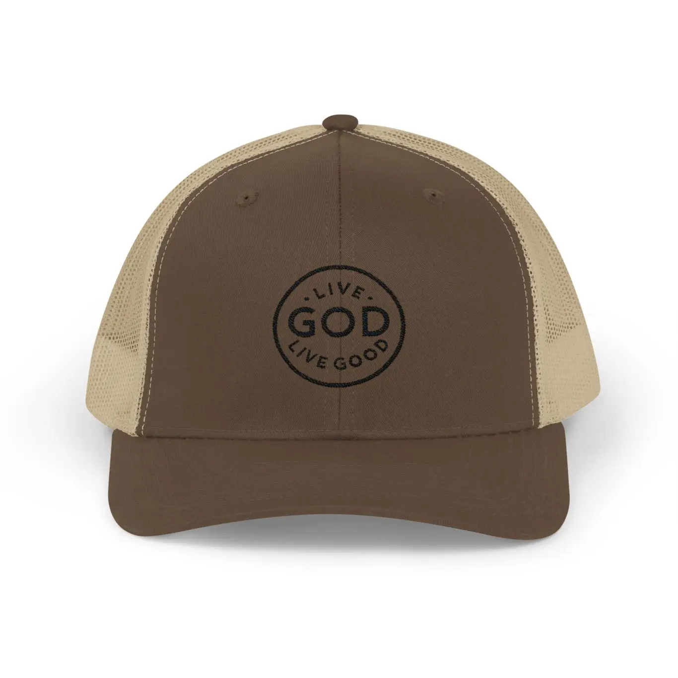 A Snapback Trucker Cap LIVE GOD LIVE GOOD TM - Image 33