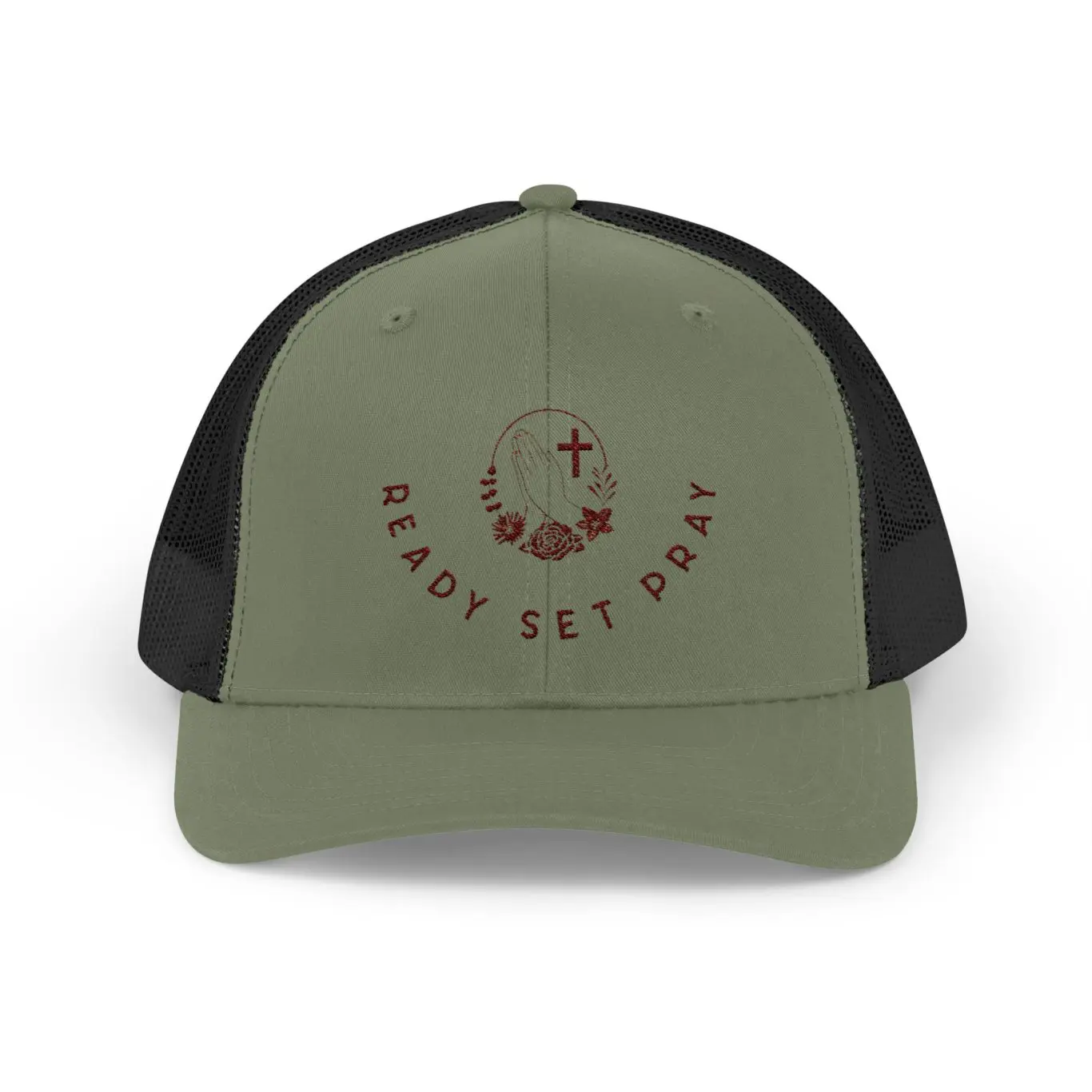 A Snapback Trucker Cap READY SET PRAY TM - Image 25