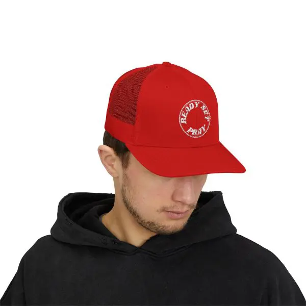 A Snapback Trucker Cap READY SET PRAY TM - Image 11