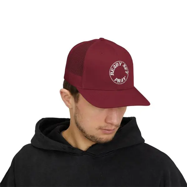 A Snapback Trucker Cap READY SET PRAY TM - Image 55