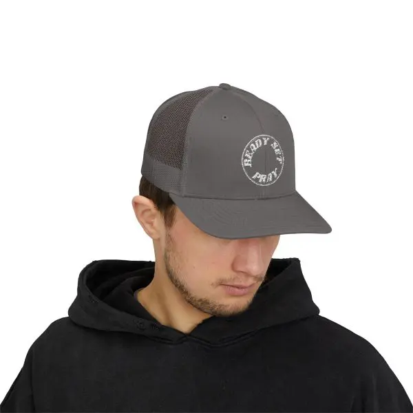 A Snapback Trucker Cap READY SET PRAY TM - Image 15
