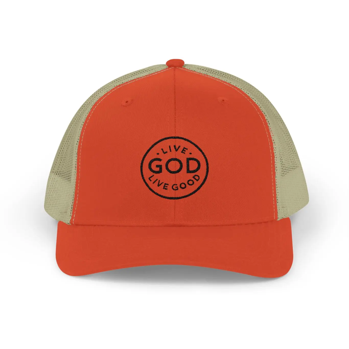 A Snapback Trucker Cap LIVE GOD LIVE GOOD TM - Image 9