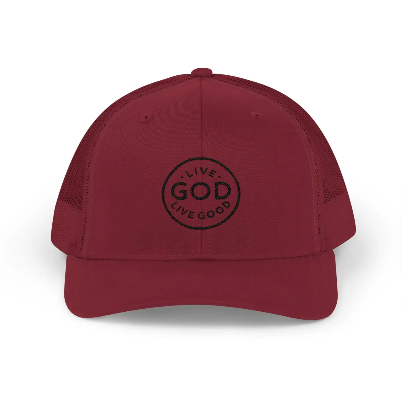 A Snapback Trucker Cap LIVE GOD LIVE GOOD TM - Image 53