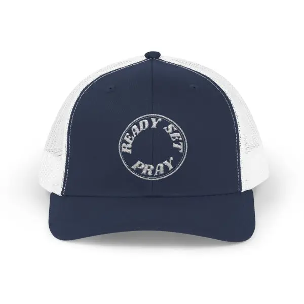 A Snapback Trucker Cap READY SET PRAY TM