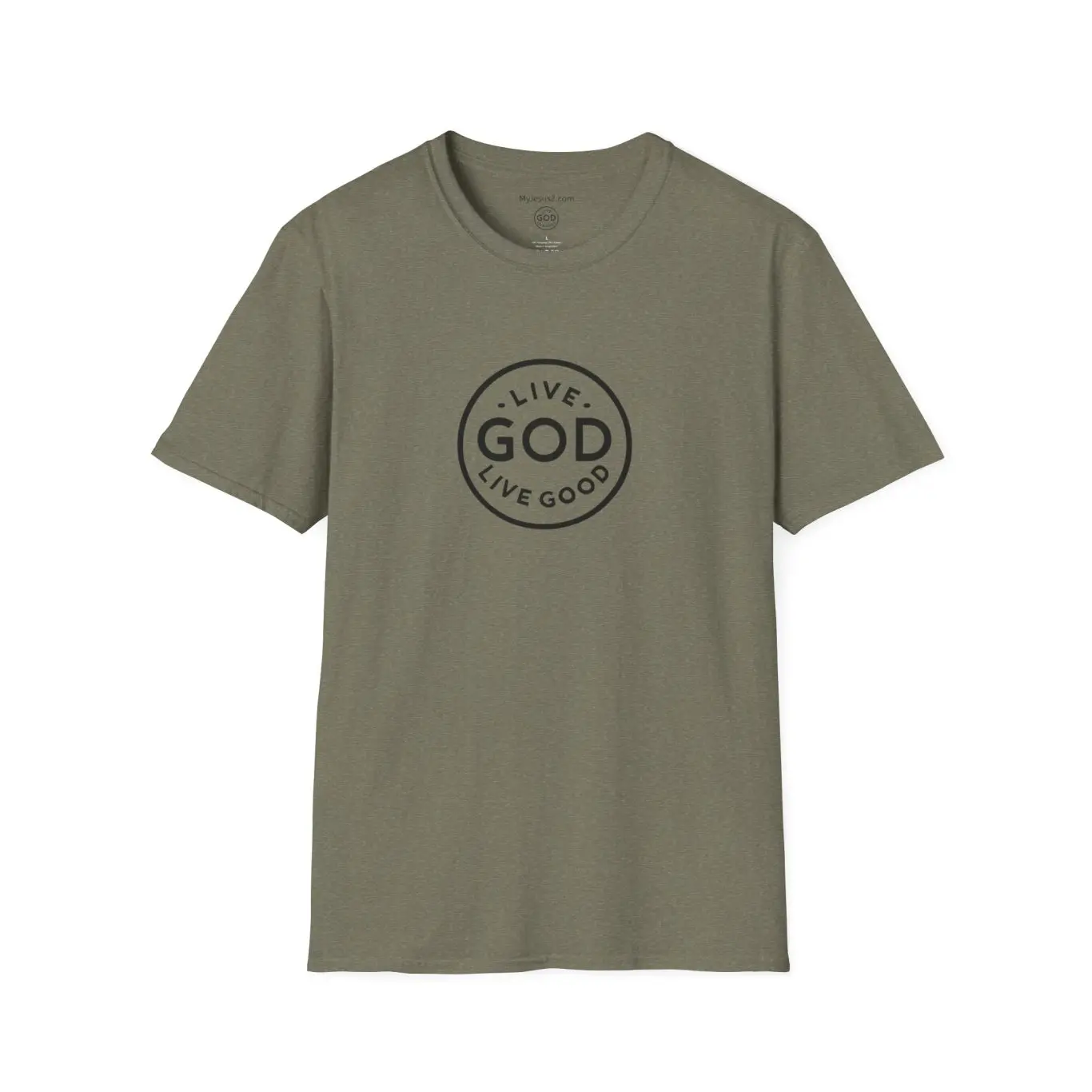 LIVE GOD LIVE GOOD Unisex Softstyle T-Shirt TM - Image 11