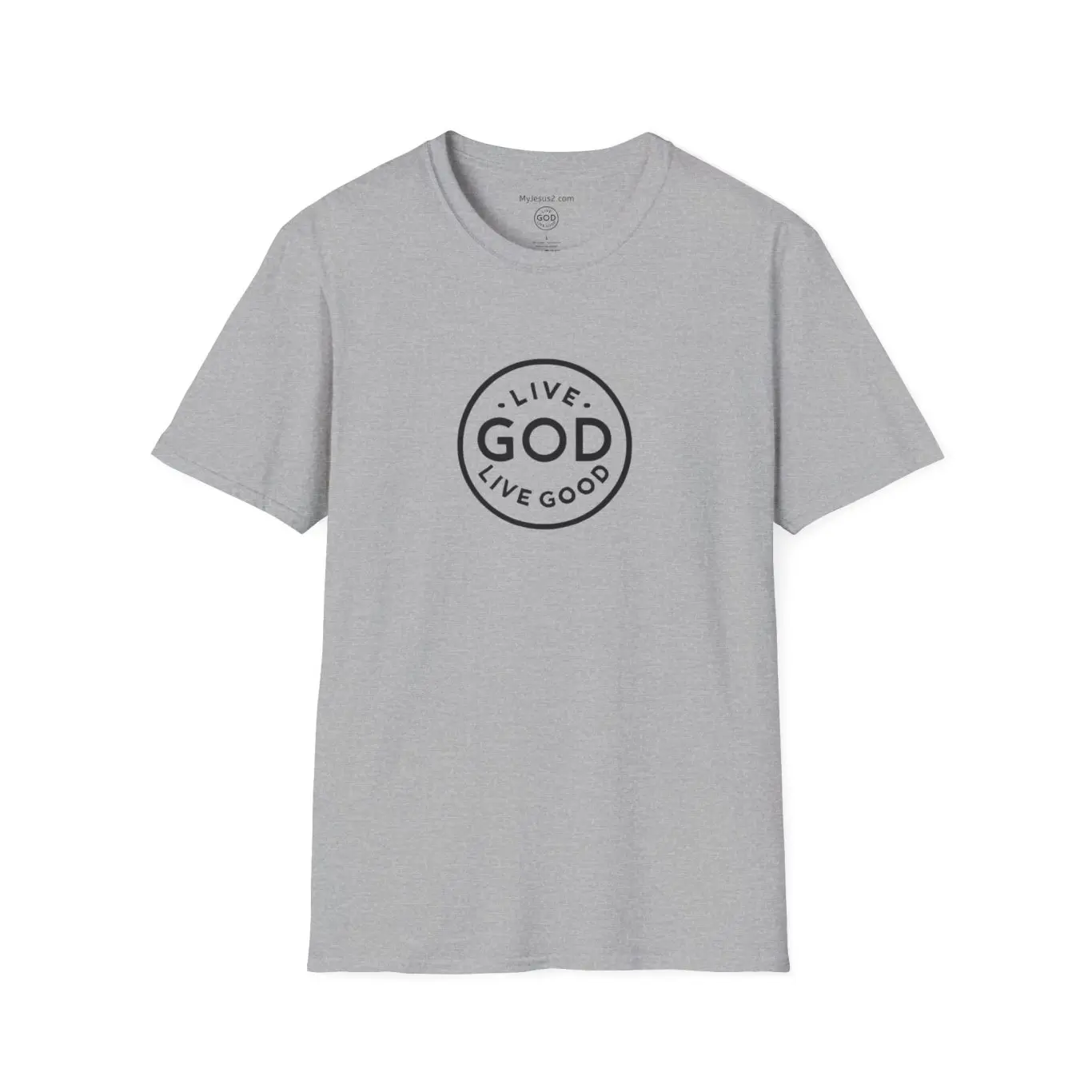 LIVE GOD LIVE GOOD Unisex Softstyle T-Shirt TM - Image 7