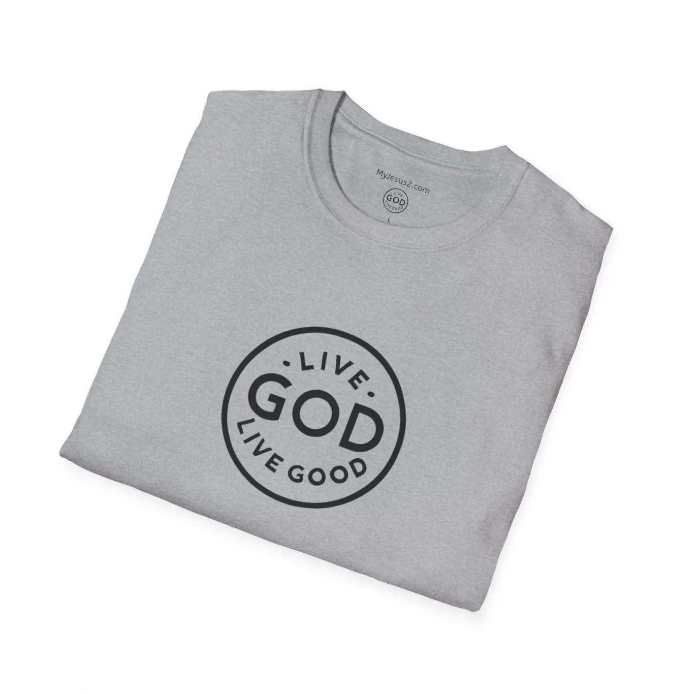 LIVE GOD LIVE GOOD Unisex Softstyle T-Shirt TM - Image 8
