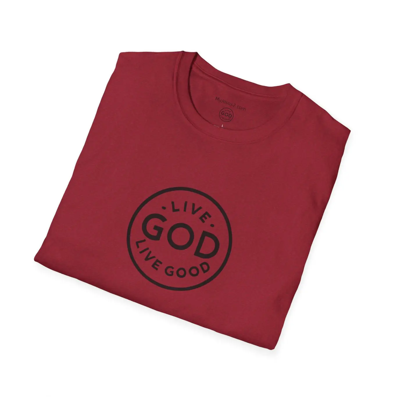 LIVE GOD LIVE GOOD Unisex Softstyle T-Shirt TM - Image 28