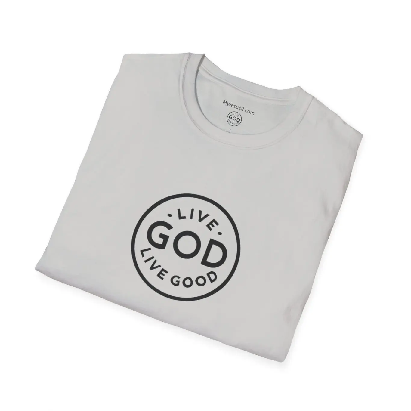 LIVE GOD LIVE GOOD Unisex Softstyle T-Shirt TM - Image 6
