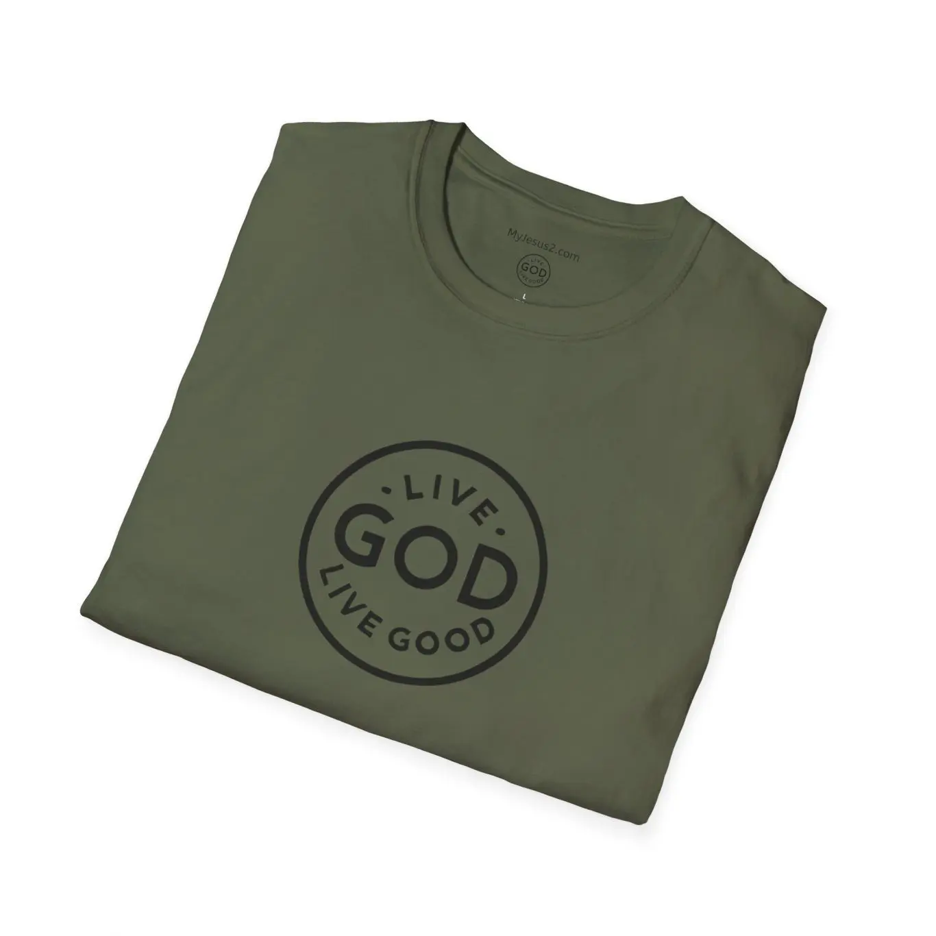 LIVE GOD LIVE GOOD Unisex Softstyle T-Shirt TM - Image 14