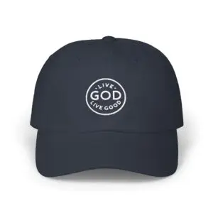 A SnapLike Slide Classic Cap LIVE GOD LIVE GOOD TM