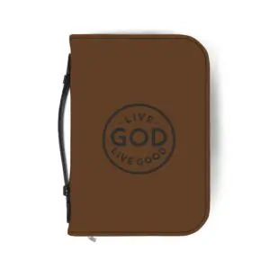 The Bible Cover LIVE GOD LIVE GOOD TM