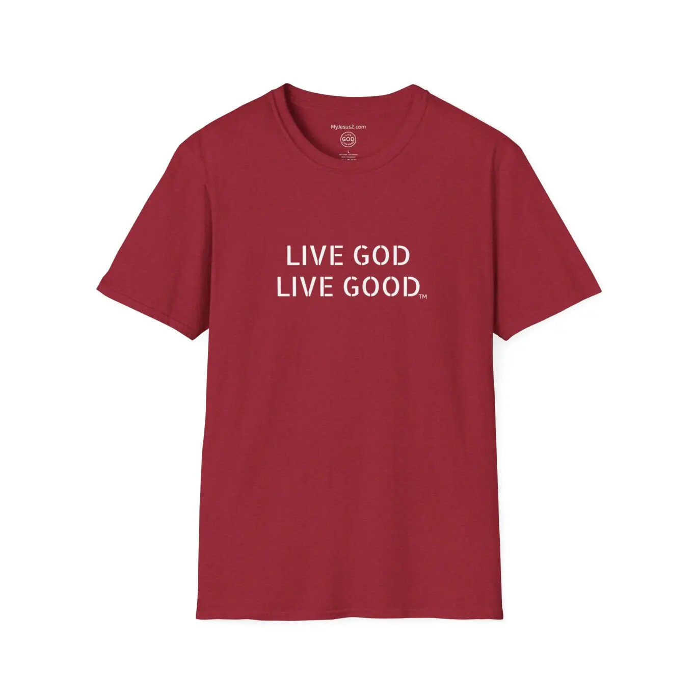 LIVE GOD LIVE GOOD Unisex Softstyle T-Shirt TM - Image 23
