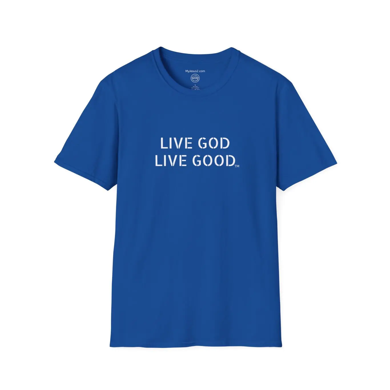 LIVE GOD LIVE GOOD Unisex Softstyle T-Shirt TM - Image 19