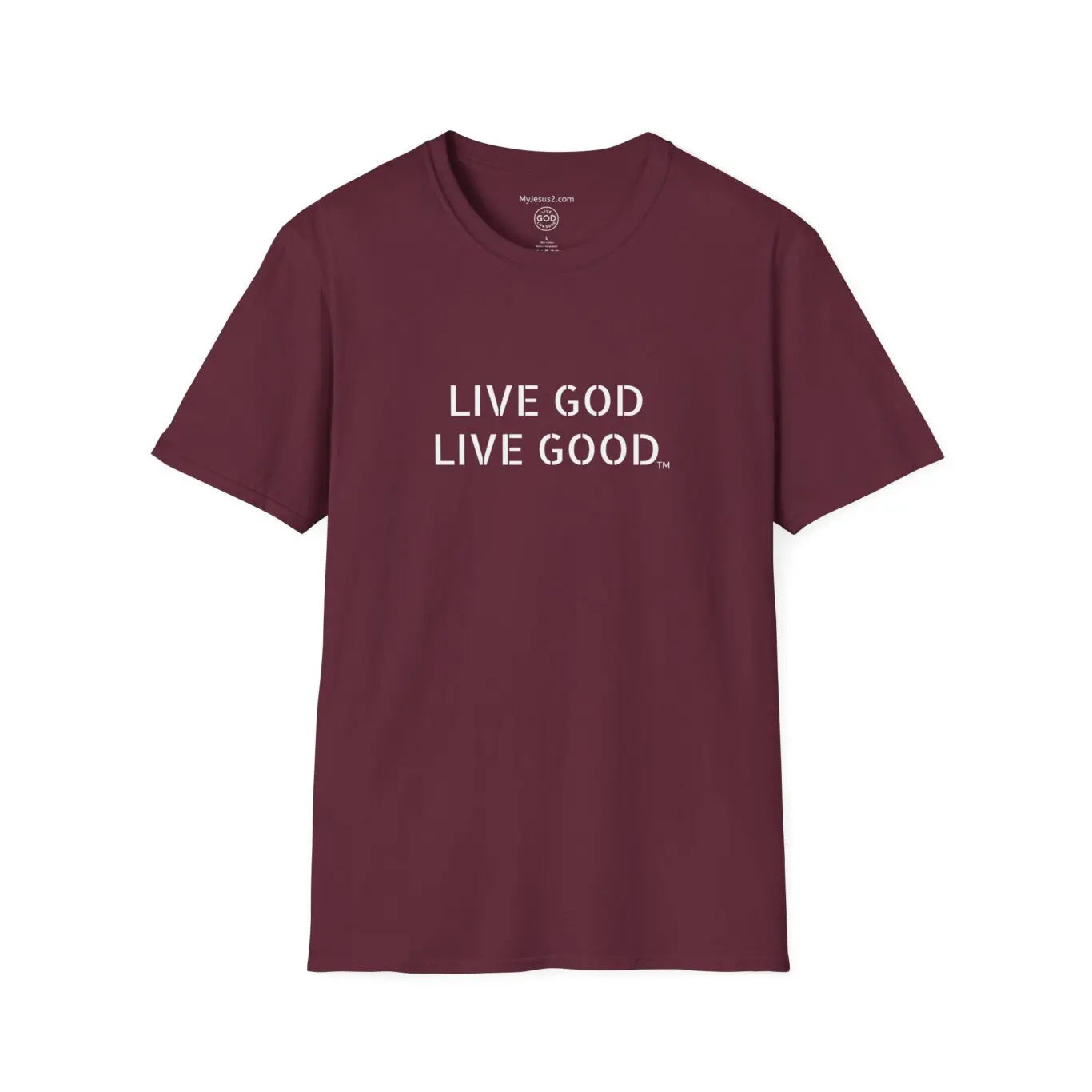 LIVE GOD LIVE GOOD Unisex Softstyle T-Shirt TM - Image 3