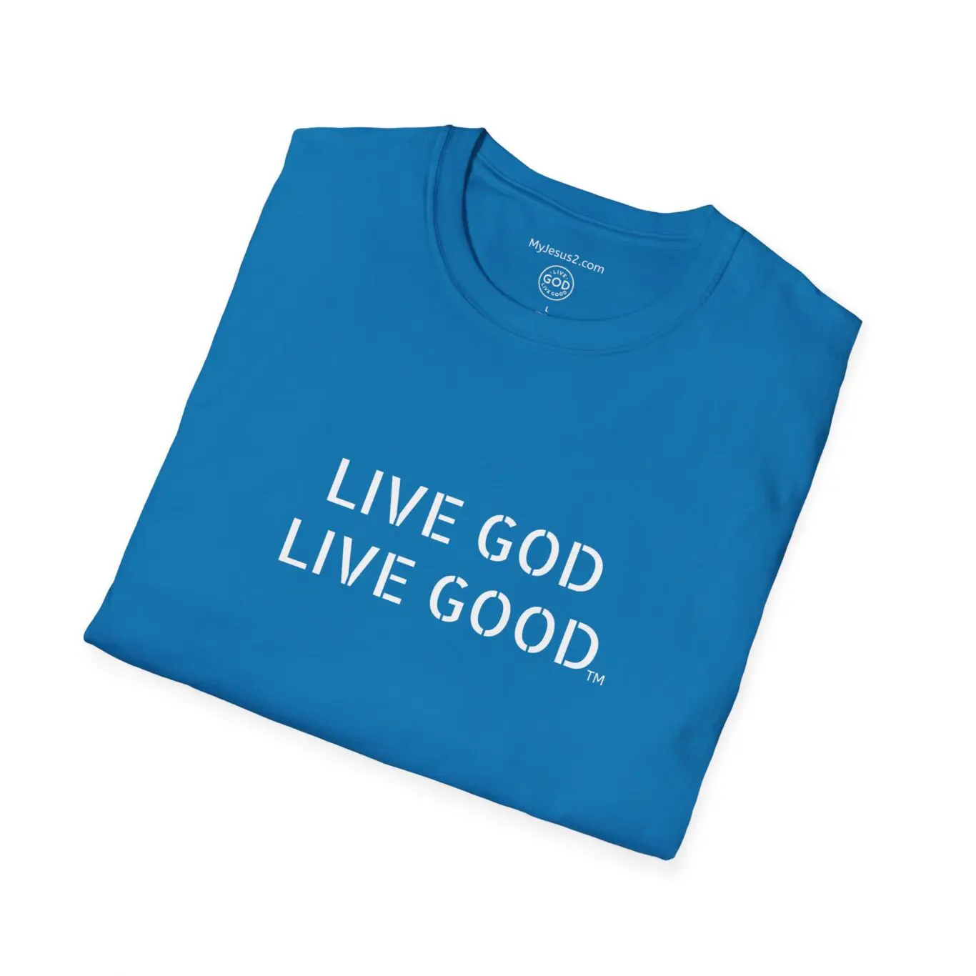 LIVE GOD LIVE GOOD Unisex Softstyle T-Shirt TM - Image 18