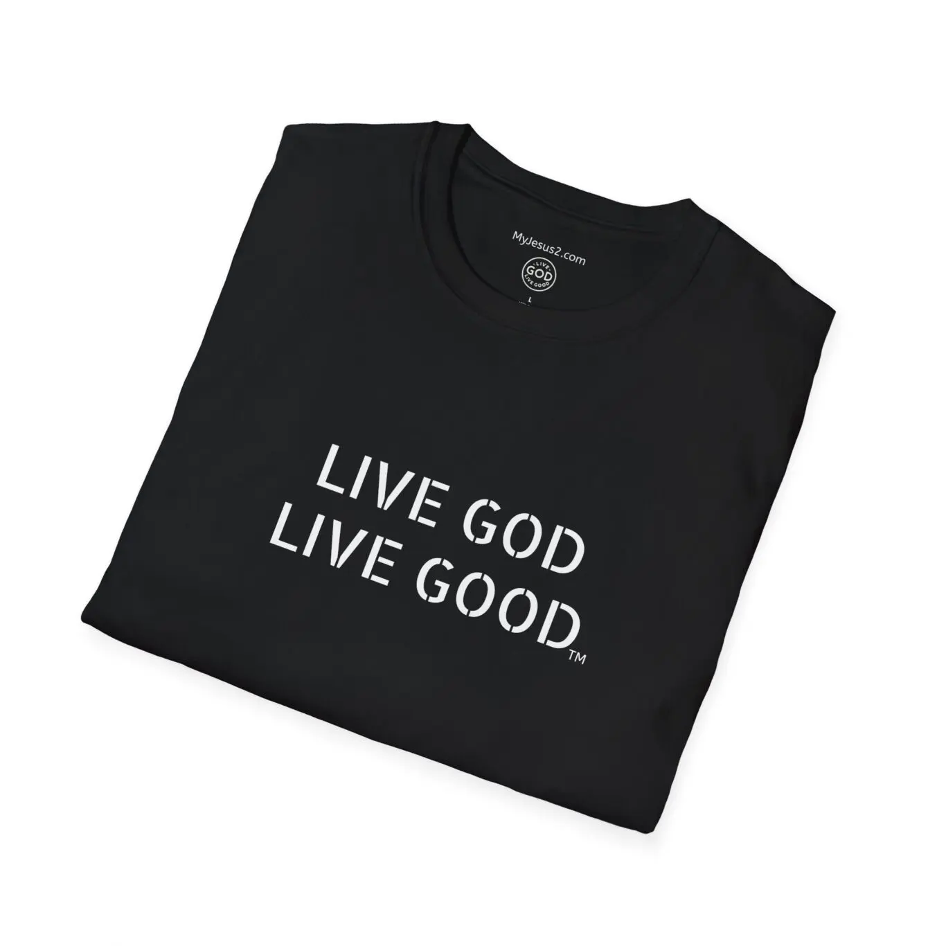 LIVE GOD LIVE GOOD Unisex Softstyle T-Shirt TM - Image 6