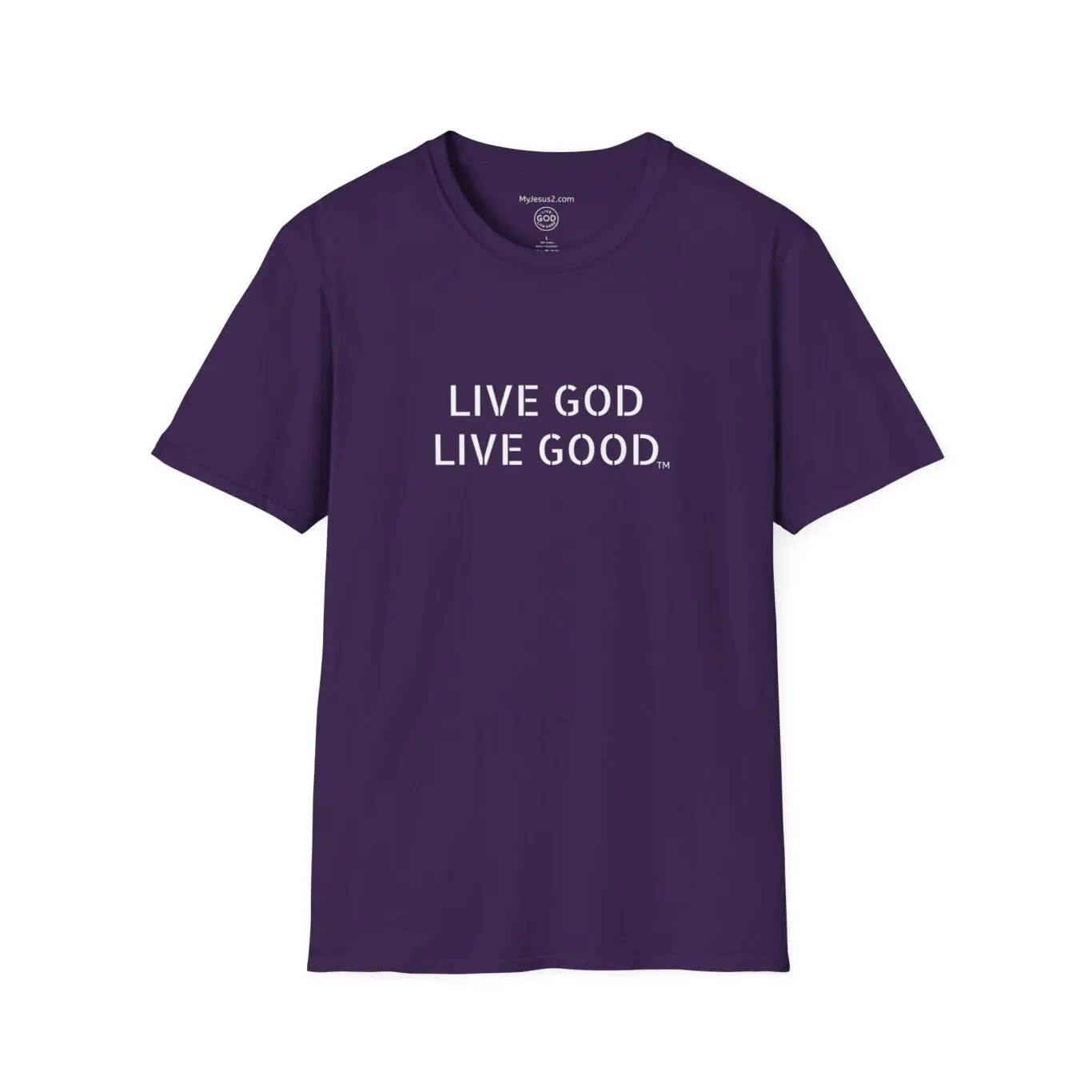 LIVE GOD LIVE GOOD Unisex Softstyle T-Shirt TM - Image 21