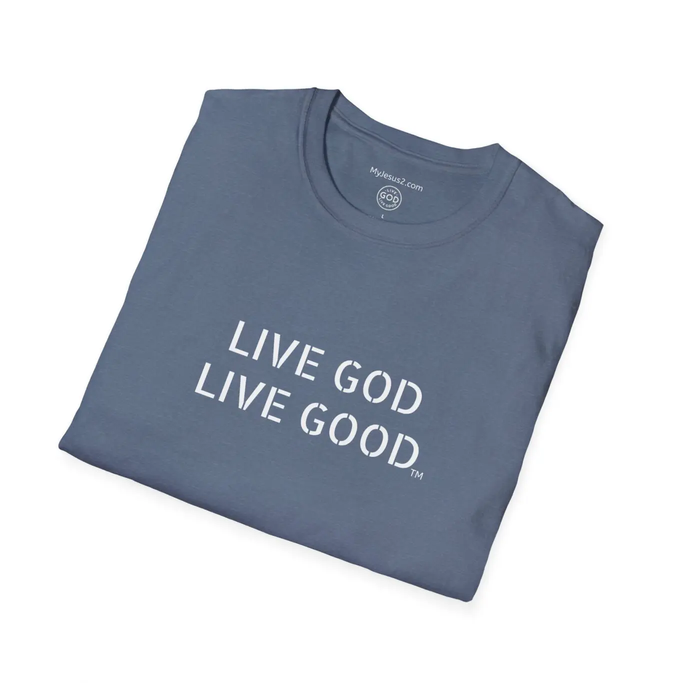 LIVE GOD LIVE GOOD Unisex Softstyle T-Shirt TM - Image 16