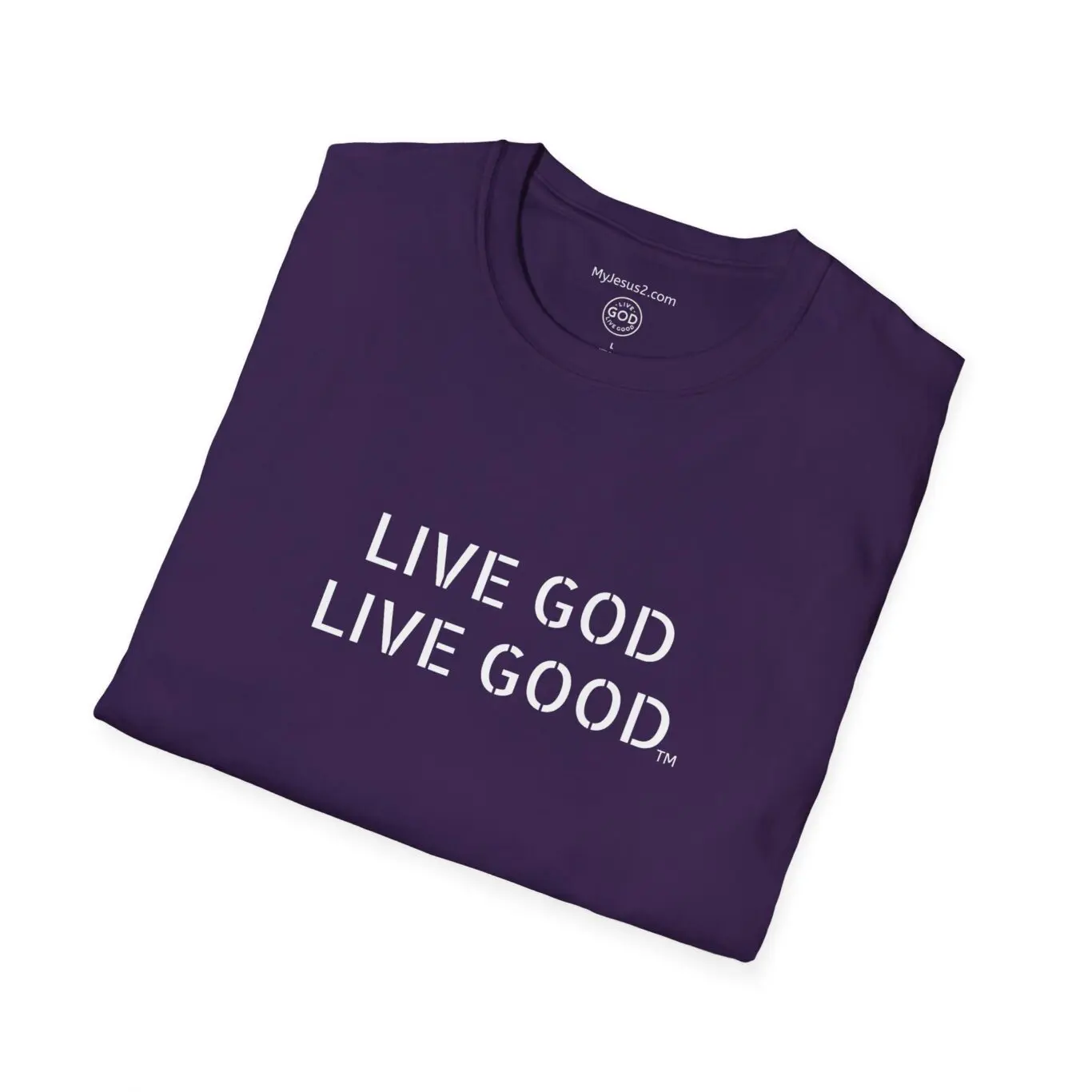 LIVE GOD LIVE GOOD Unisex Softstyle T-Shirt TM - Image 22